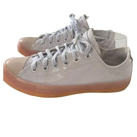 Converse Chuck Taylor Patent Leather Gum Sole Sneaker Fairy Grunge Streetwear - Picture 2 of 10